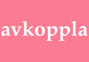 Synonym avkoppla