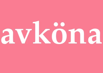 Synonym avköna