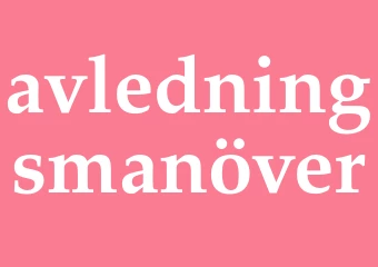 Synonym avledningsmanöver