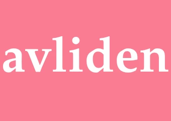 Synonym avliden