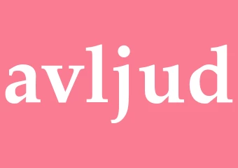 Synonym avljud