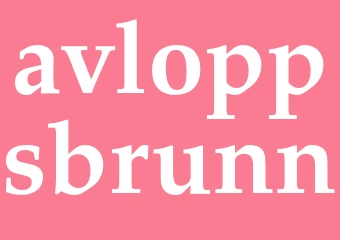 Synonym avloppsbrunn