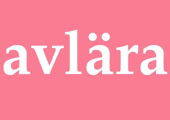Synonym avlära