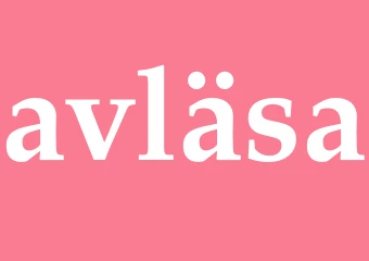 Synonym avläsa