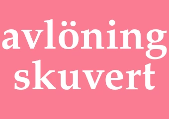 Synonym avlöningskuvert
