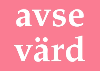 Synonym avsevärd