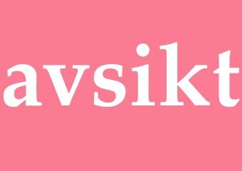 Synonym avsikt