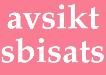 Synonym avsiktsbisats