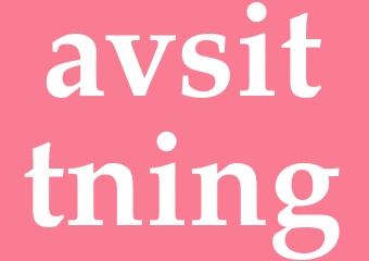 Synonym avsittning