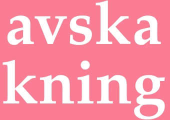Synonym avskakning