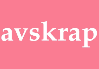 Synonym avskrap