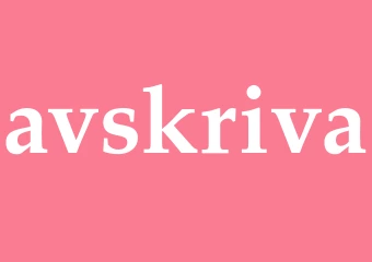 Synonym avskriva