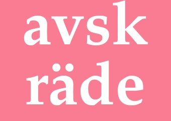 Synonym avskräde