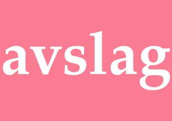 Synonym avslag