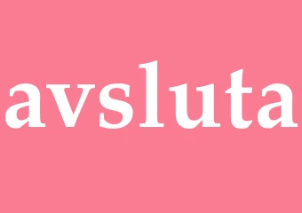 Synonym avsluta
