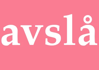Synonym avslå