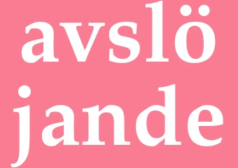 Synonym avslöjande