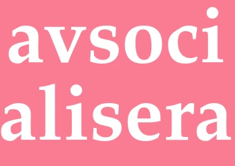 Synonym avsocialisera