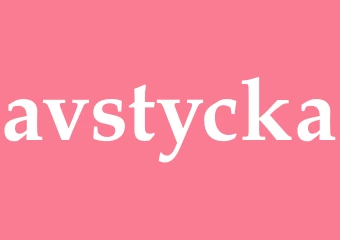 Synonym avstycka