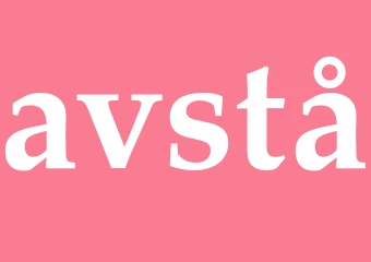 Synonym avstå