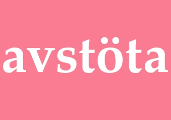 Synonym avstöta