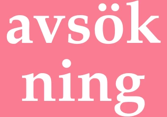 Synonym avsökning