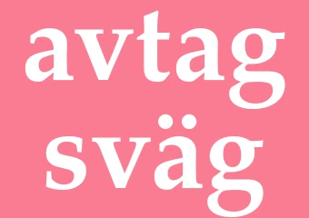 Synonym avtagsväg