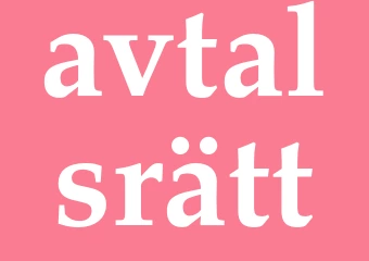 Synonym avtalsrätt