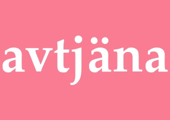 Synonym avtjäna