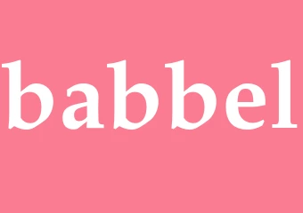 Synonym babbel