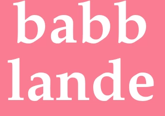Synonym babblande
