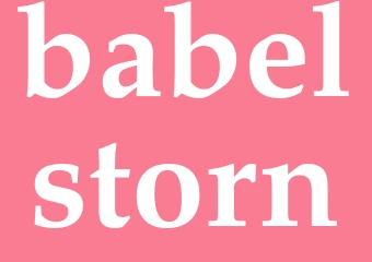 Synonym babelstorn