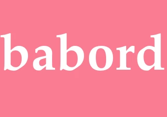 Synonym babord