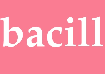 Synonym bacill