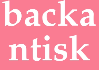 Synonym backantisk