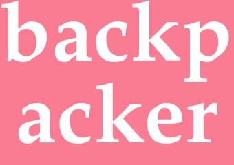 Synonym backpacker