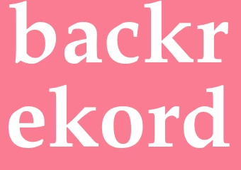 Synonym backrekord