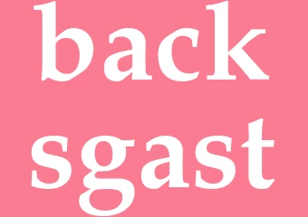 Synonym backsgast