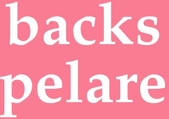 Synonym backspelare