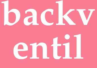 Synonym backventil