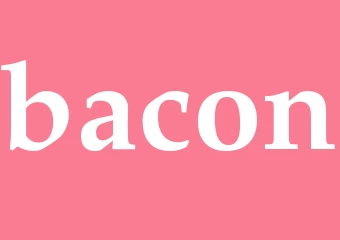 Synonym bacon