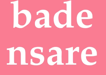 Synonym badensare