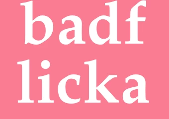 Synonym badflicka