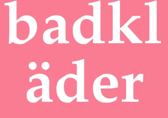 Synonym badkläder