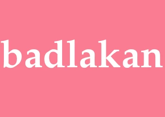 Synonym badlakan