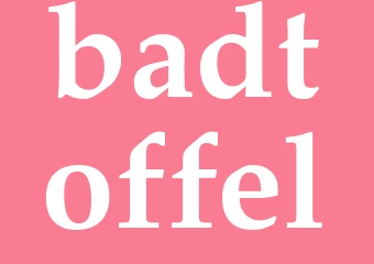 Synonym badtoffel