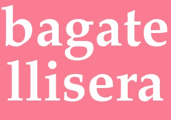 Synonym bagatellisera