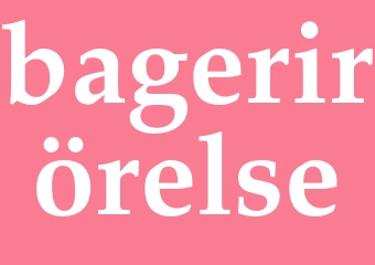 Synonym bagerirörelse