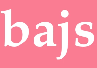 Synonym bajs