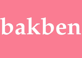 Synonym bakben